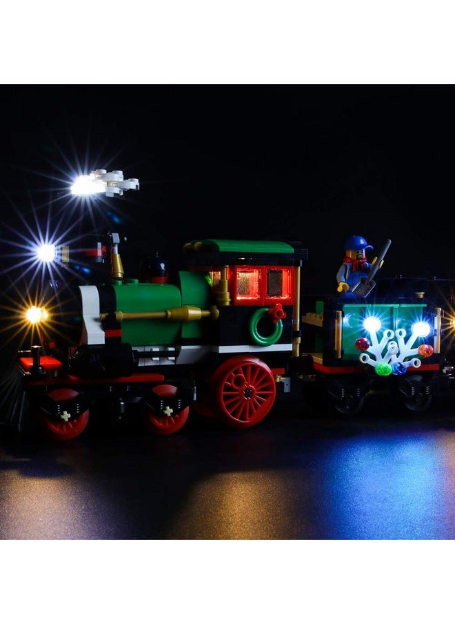 BRIKSMAX BRIKSMAX Led Lighting Kit for Creator Winter Holiday Train - Compatible with Lego 10254 Building Blocks Model- Not Include The Lego Set  - Image 3