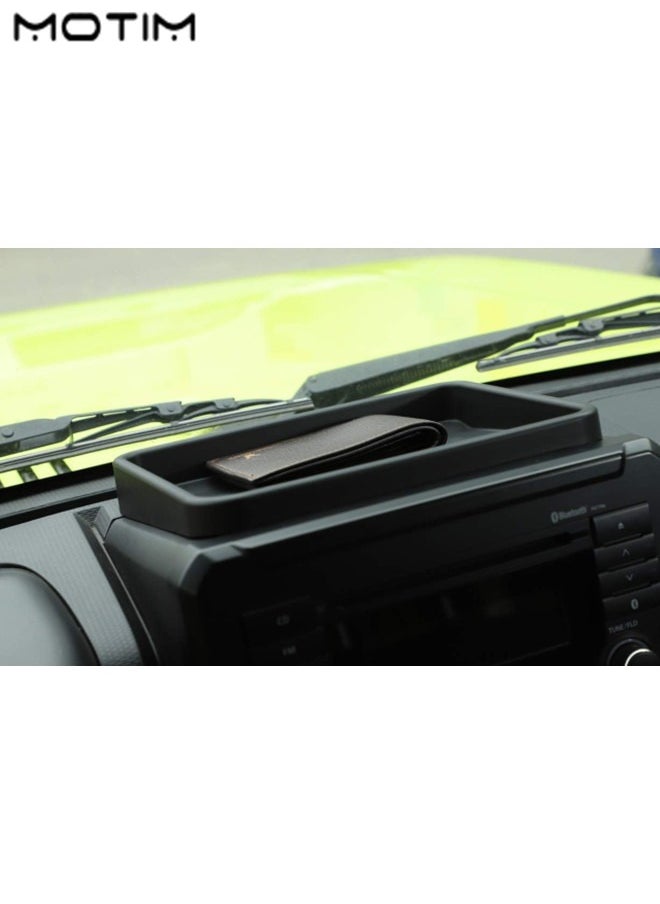 Jimny Dashboard Storage Box, Center Console Storage Tray Dashboard Organizer Tray for Suzuki Jimny 2019-2024, ABS, 24*23*18.5CM