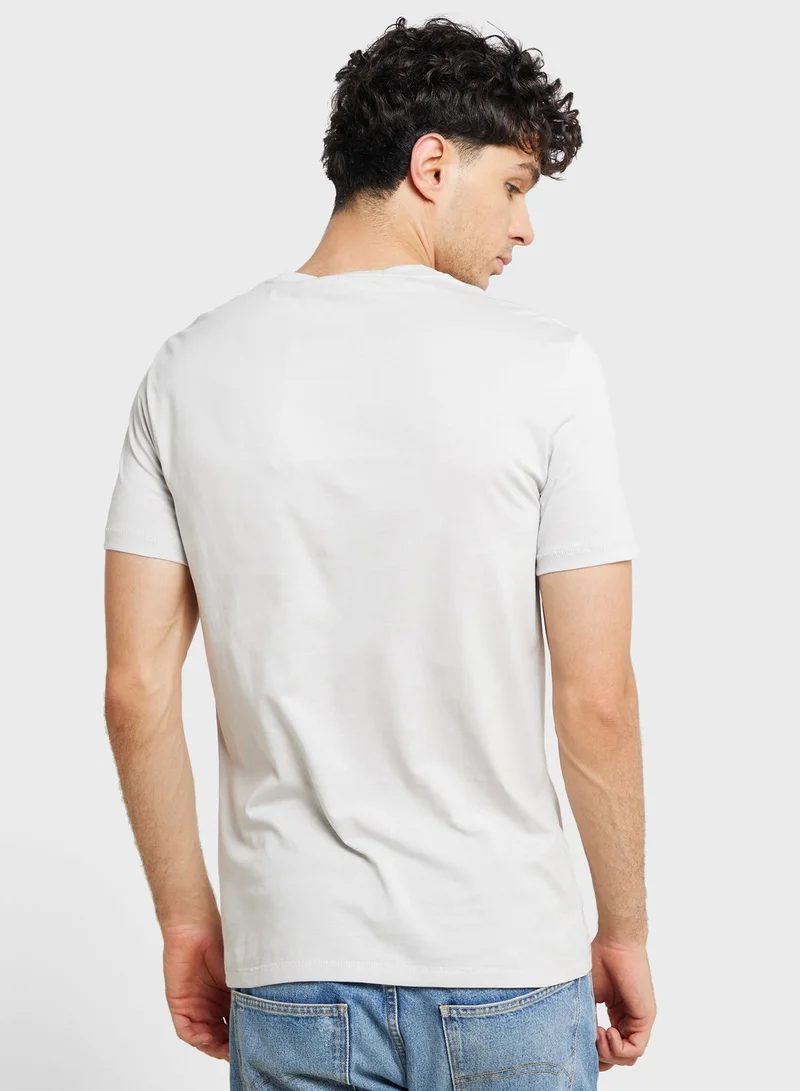 Calvin Klein Jeans Logo Crew Neck T-Shirt