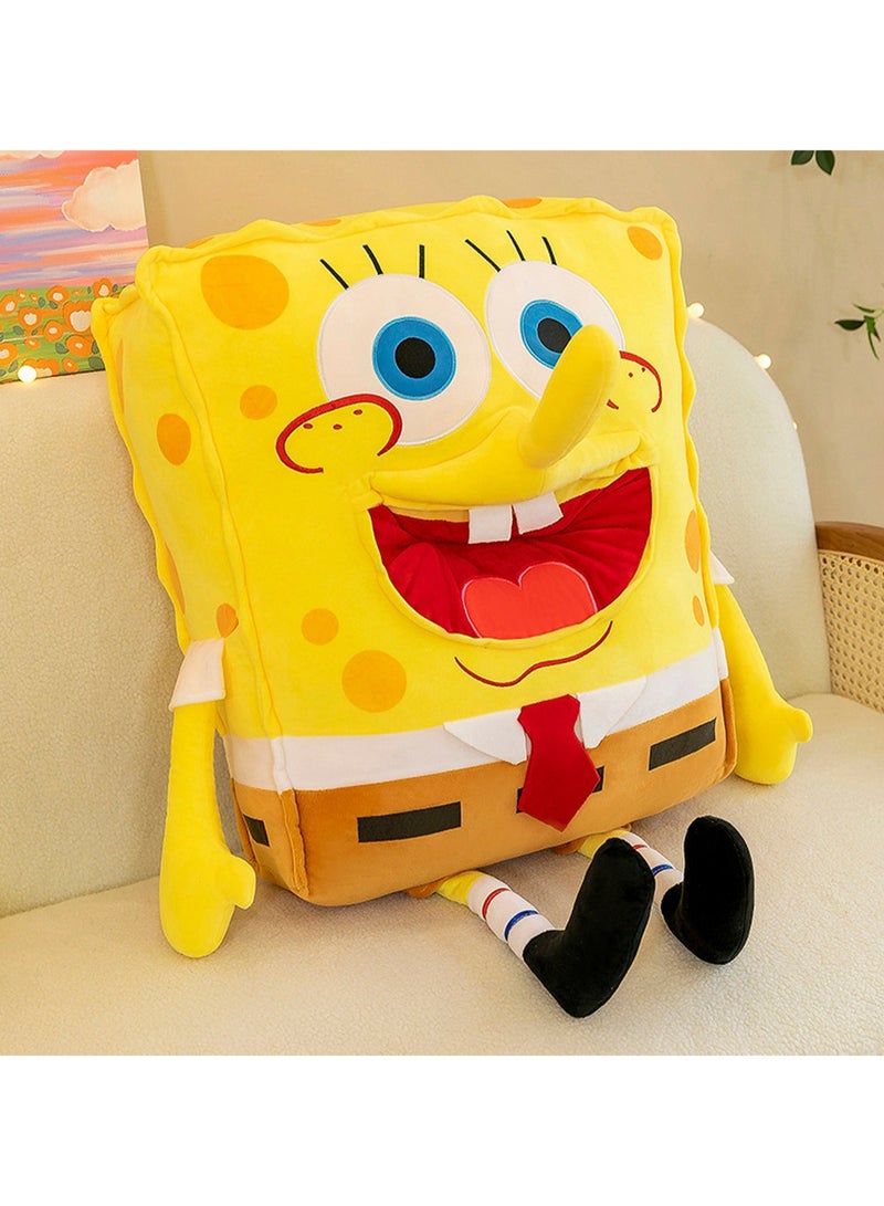 45 CM SpongeBob Plush Toy Soft Stuffed Cute Cartoon Doll For Girls And Boys All Ages Gift - Image 4