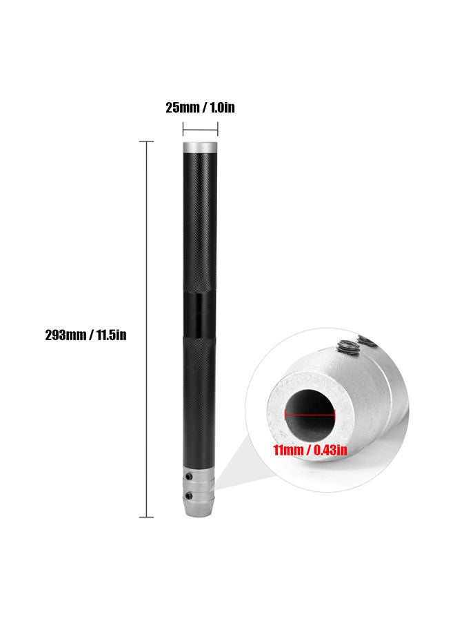NIBEMINENT Multi-Functional Alloy Handle Turning Tool Black/Silver  - Image 3