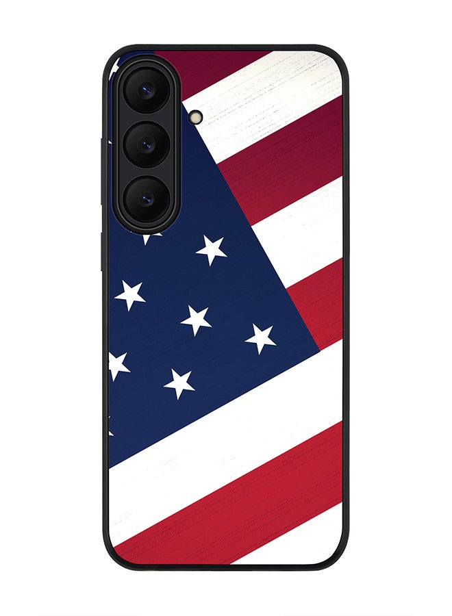 Stylizedd For Samsung Galaxy S25 FE Case,Slim fit Camera Protection, Shockproof Thin Phone cover  - Flag Of US