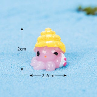 No. 11-Pink Octopus about 2.2x2.0cm