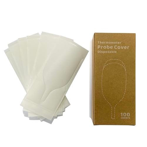 Nomeoop Disposable Cover for Rectal Thermometers - Special for Large Display & Short Probe Baby/Pet Rectal Thermometers (Covers -100 pcs) - Image 5