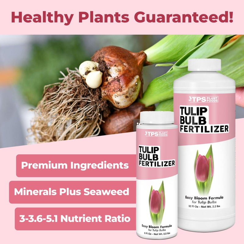 TPS NUTRIENTS Tulip Bulb Fertilizer, Complete Liquid Tulip Bulb Plant Food, 8 oz (250mL) - Image 2