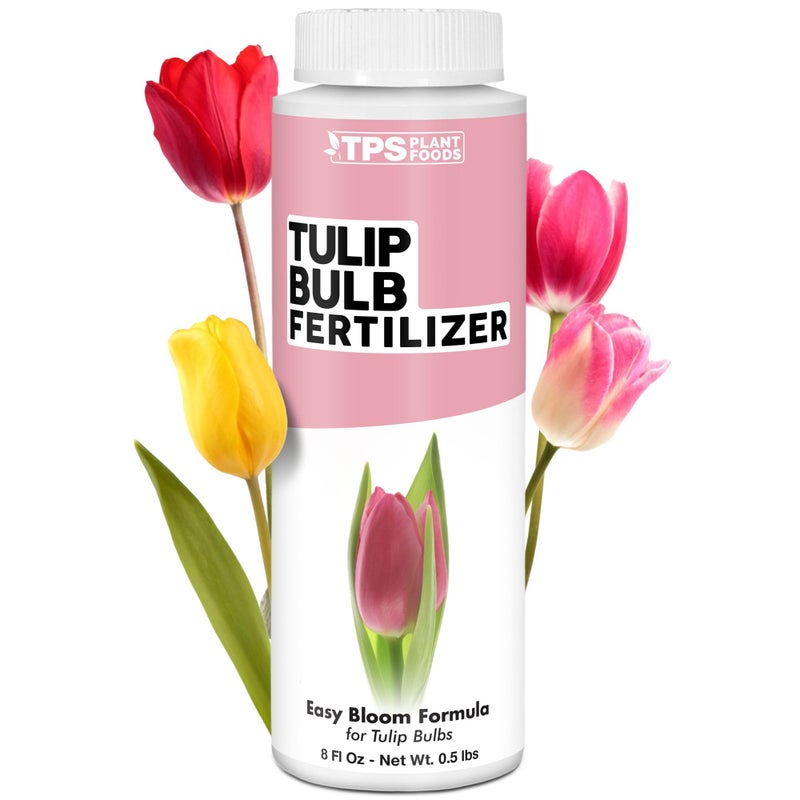 TPS NUTRIENTS Tulip Bulb Fertilizer, Complete Liquid Tulip Bulb Plant Food, 8 oz (250mL) - Image 1