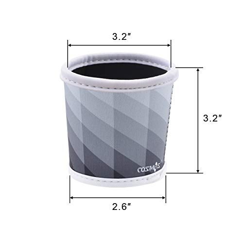 CM Reusable Coffee Mug Sleeve Cover Coffee Cup Sleeve Cover Heat Resistant Neoprene Insulator Sleeve for Coffee Tea Hot Cold Beverage (Lattic Patterns (6 Pcs)) - Image 3