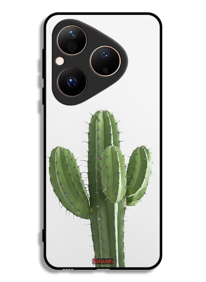 Tolwak Huawei Pura 80 Protective Case Cover Cactus Plant - Image 1