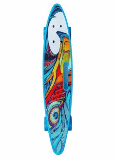 Generic Colorful Mixed Shapes Blue Skate Board - 213  - Image 3