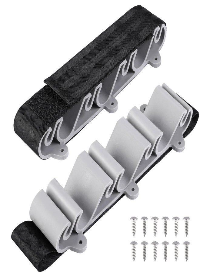RunNico 2 Pack Boating Vertical Fishing Rod Holders,Fishing Rod Holder,Boating Vertical Fishing Rod Rack for Storage,Fishing Pole Strap for Boat Deck - Image 1
