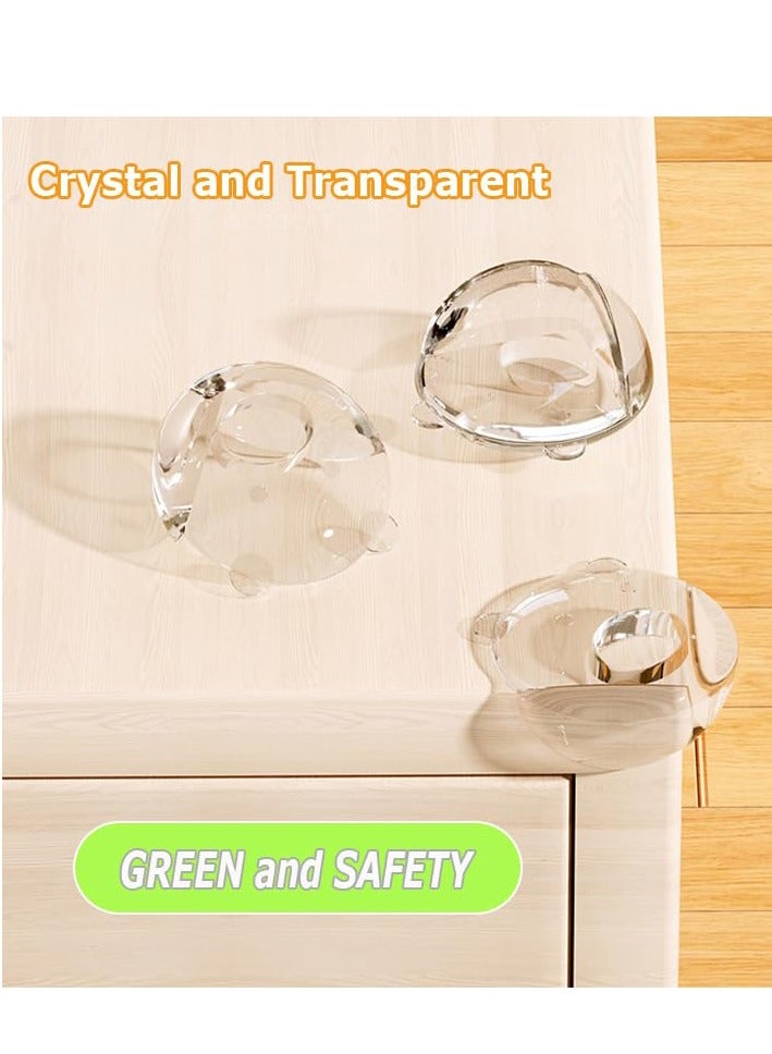 Bebiland 12 Pack Corner Protector for Baby, Baby Proof Furniture Corner Guards, Safety Bumpers and Cushion to Cover Sharp Furniture and Table Edges, Clear and Transparent, Pre-Taped (Bear-Shape) - Image 4