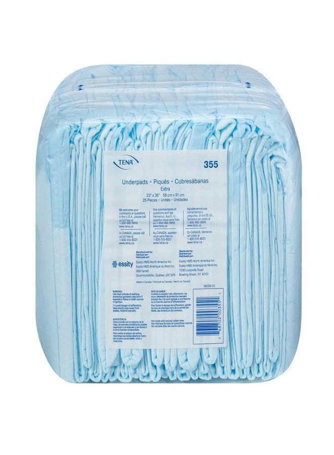 TENA Extra Underpad, Incontinence, Disposable, Light Absorbency, 23 in x 36 in, 25 Count - Image 1