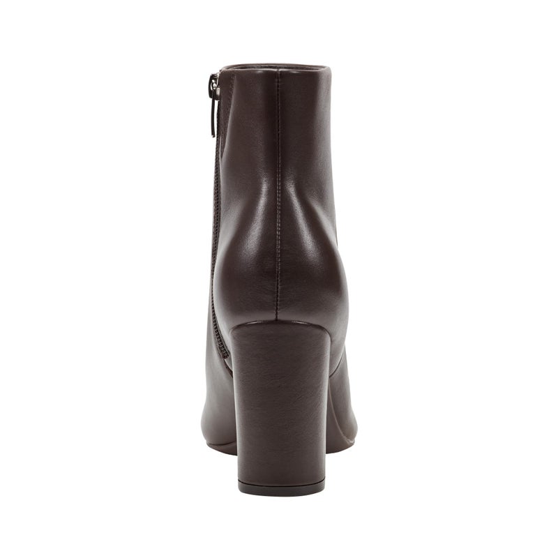 Marc Fisher Women's Glorena Bootie, Medium Brown Leather 210, 8.5 - Image 3