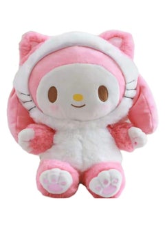 XICEN My Melody Plush Toys, 25cm Cartoon Stuffed Animals Toy, Cute Soft Doll Toy for Appease Baby Toddler and Kids  - Image 1