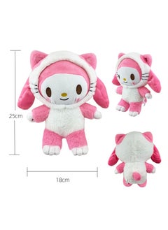 XICEN My Melody Plush Toys, 25cm Cartoon Stuffed Animals Toy, Cute Soft Doll Toy for Appease Baby Toddler and Kids  - Image 3