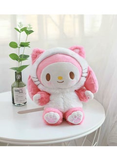 XICEN My Melody Plush Toys, 25cm Cartoon Stuffed Animals Toy, Cute Soft Doll Toy for Appease Baby Toddler and Kids  - Image 2