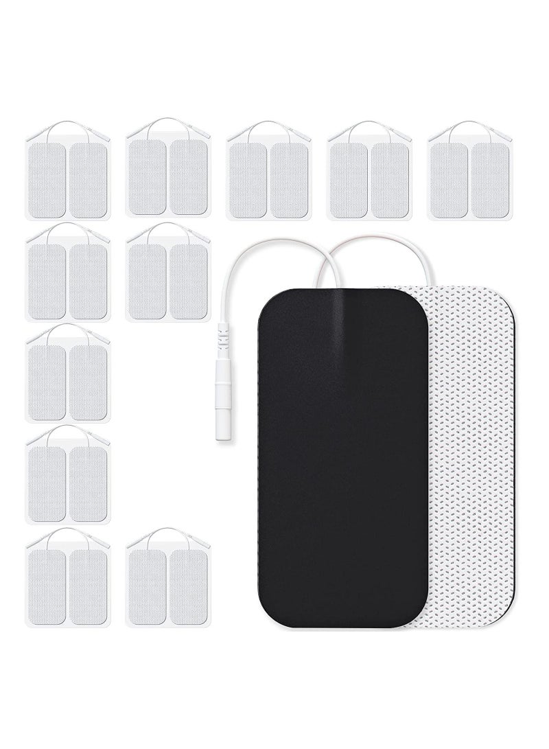 Generic 20Pack TENS EMS Electrode Pads Gel Patch For Electrode Stickers Electrodes Physiotherapy Massager Nerve Muscle Stimulator 5x9cm  - Image 1