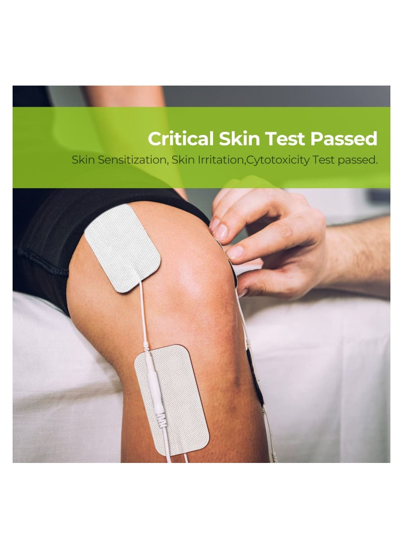 Generic 20Pack TENS EMS Electrode Pads Gel Patch For Electrode Stickers Electrodes Physiotherapy Massager Nerve Muscle Stimulator 5x9cm  - Image 4