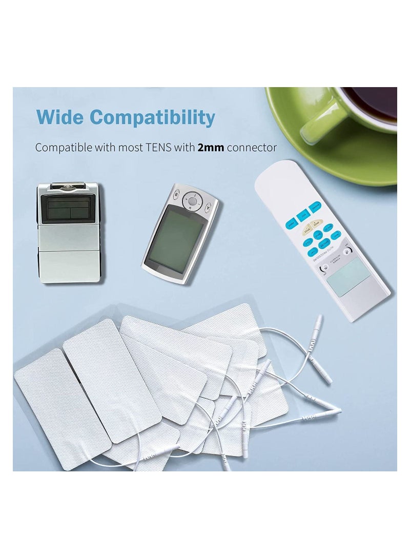 Generic 20Pack TENS EMS Electrode Pads Gel Patch For Electrode Stickers Electrodes Physiotherapy Massager Nerve Muscle Stimulator 5x9cm  - Image 5