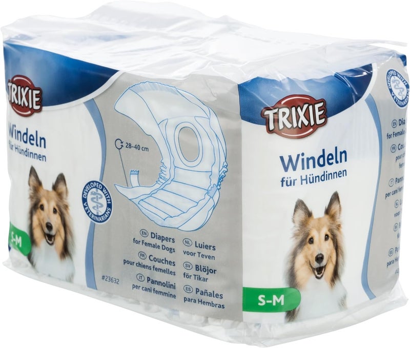 Trixie Disposable Dog Nappies for Females - Image 1