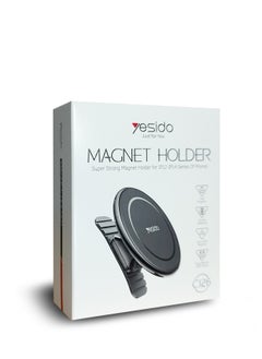 Yesido C126 Magnet Holder Super Strong Magnet Holder For iPhone 12 And iPhone 14 Series Black 