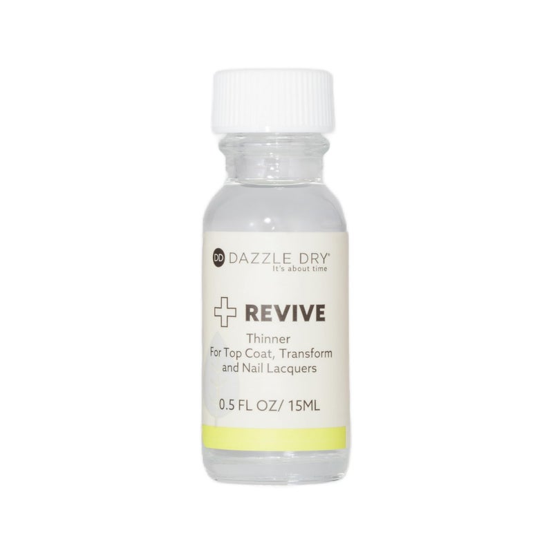 Dazzle Dry Revive - Polish and Top Coat Thinner, 0.5 oz (15 mL) - Image 1