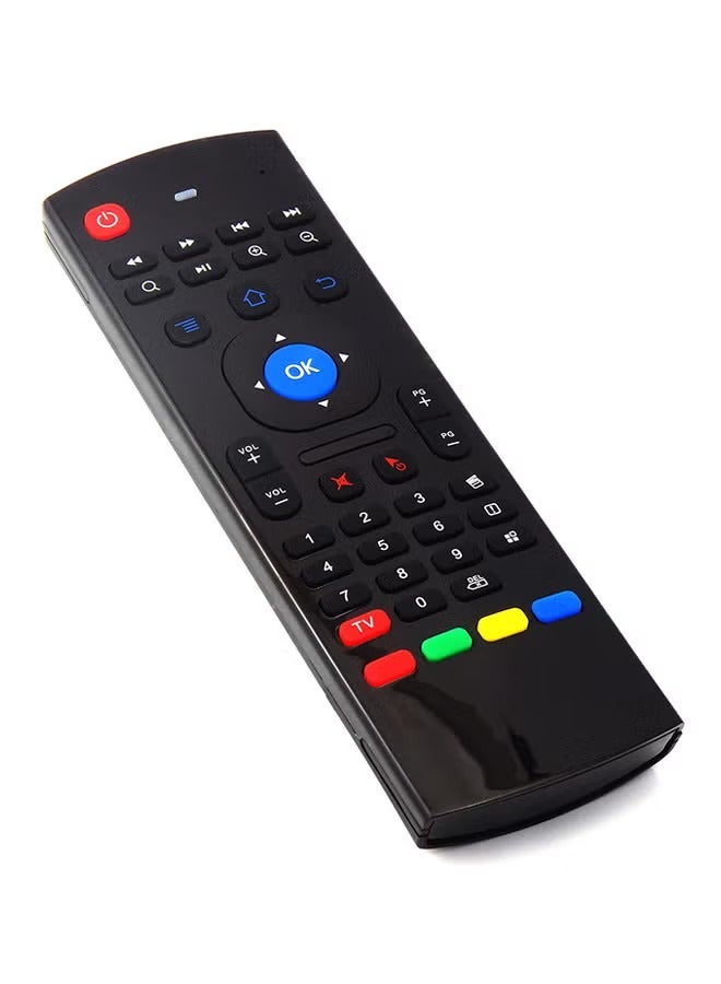 2.4GHz Wireless Keyboard Remote Fly Air Mouse For Android TV Box Black - Image 1