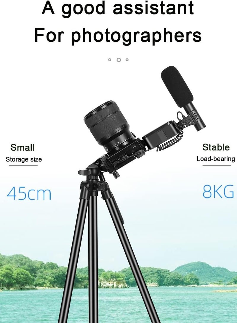 ELTRAZONE YouTube Vlogging Starter Kit – Complete Set with HD Camera, Microphone, Tripod, LED Ring Light, and Accessories for Beginner Content Creators, Vloggers, and Streamers - Image 5