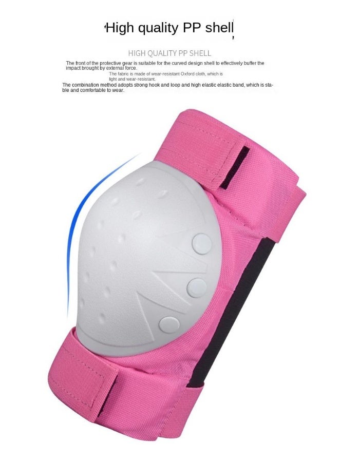 Generic 7-Piece Protection Gear Wrist Knee Pads And Helmet Set - Image 5