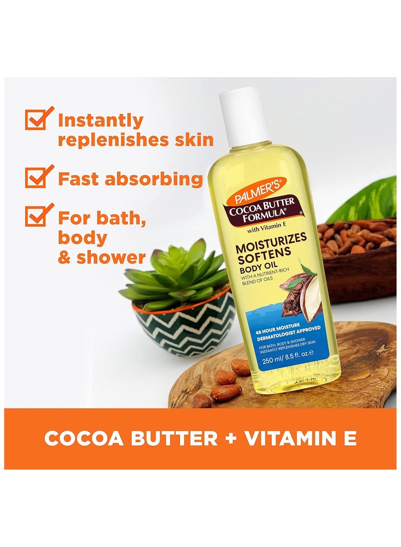 PALMER'S Cocoa Butter Formula Moisturizing Body Oil with Vitamin E -- 8.5 fl oz - Image 5