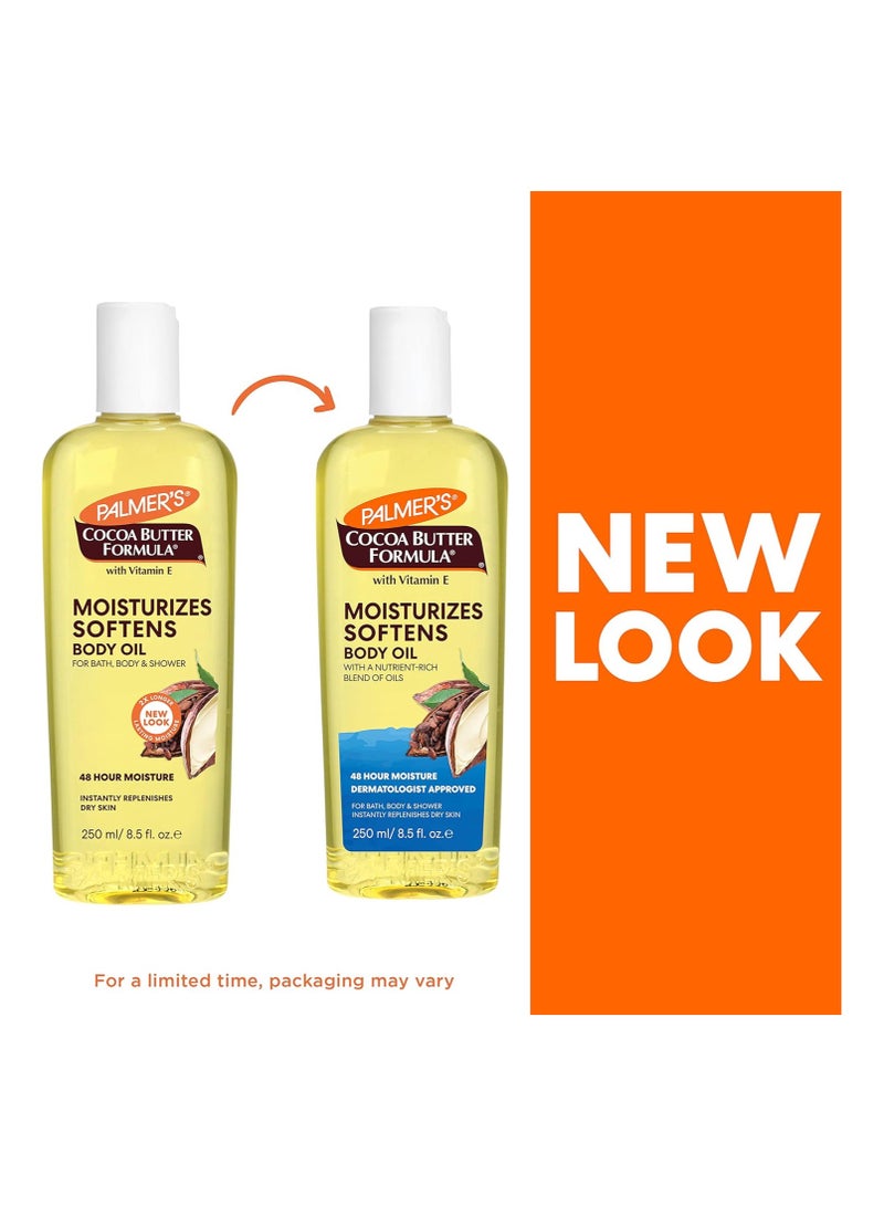 PALMER'S Cocoa Butter Formula Moisturizing Body Oil with Vitamin E -- 8.5 fl oz - Image 4