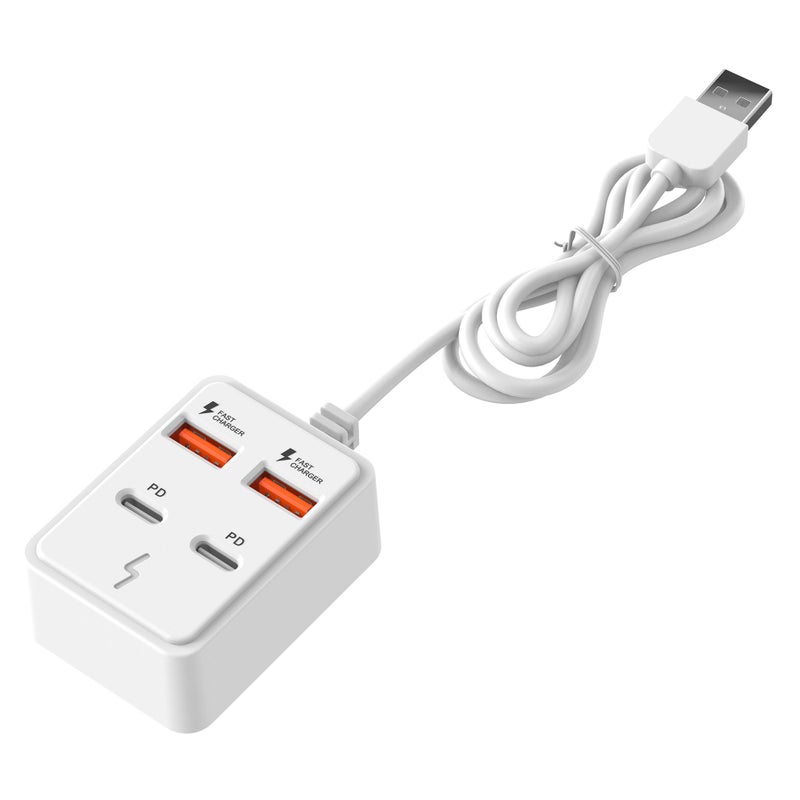 High-Speed 6 Port USB Charging Station Multi Device Fast Charging Hub - Image 3