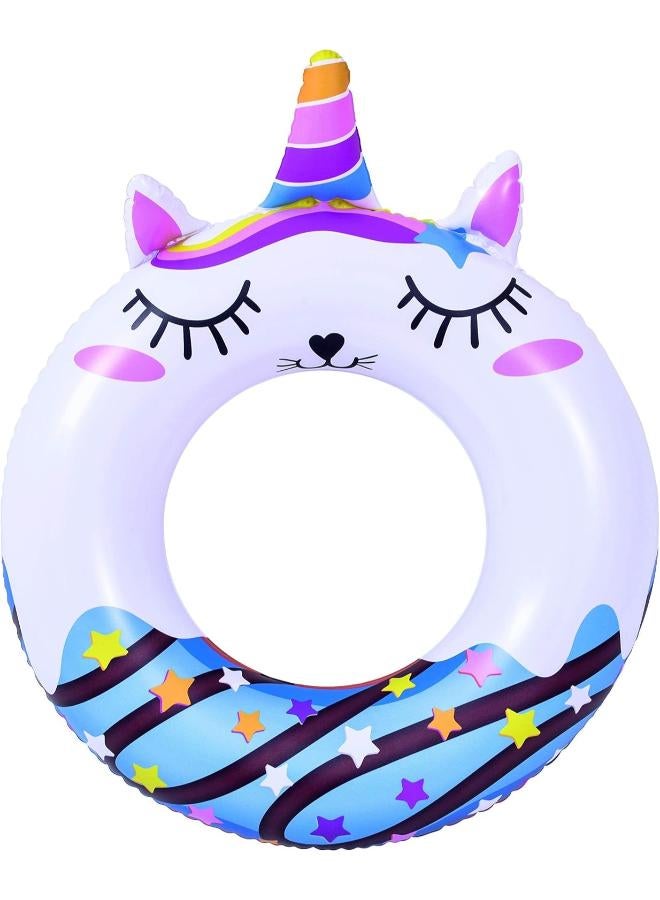 Jilong Sun Club Animal Donut Ring White and Fuchsia 37595 - Image 1