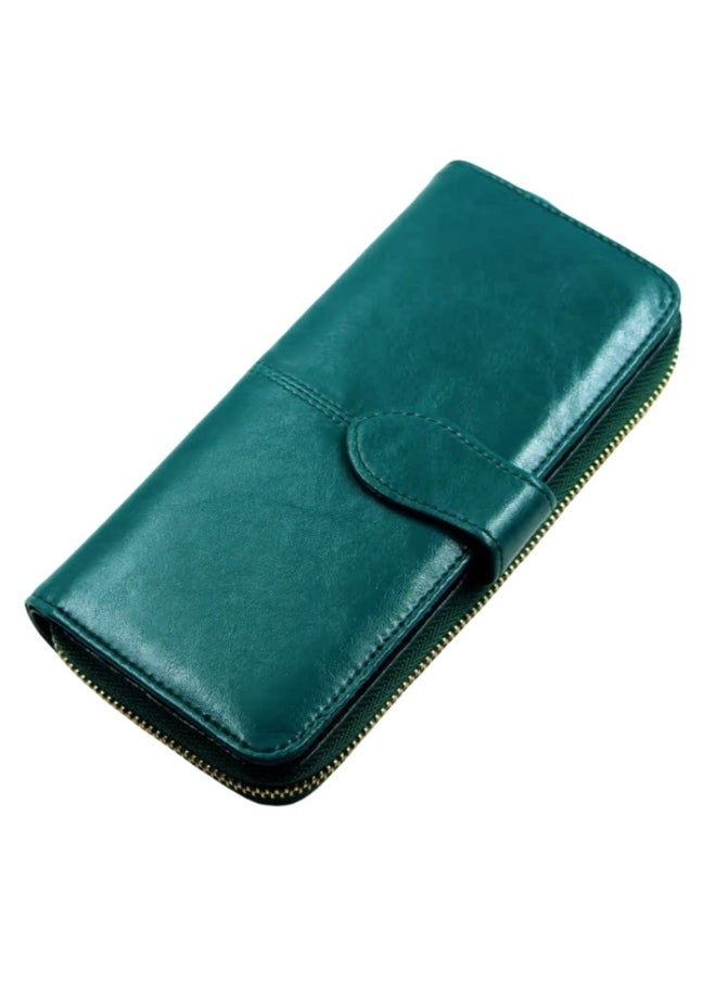 Mark Fairwhale New Long And Large Capacity Leather Wallet 