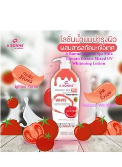 A Bonne' A BONNE MIRACLE SPA MILK WHITE GLUTA THIONE 3X WHITENING 500ML  - Image 2