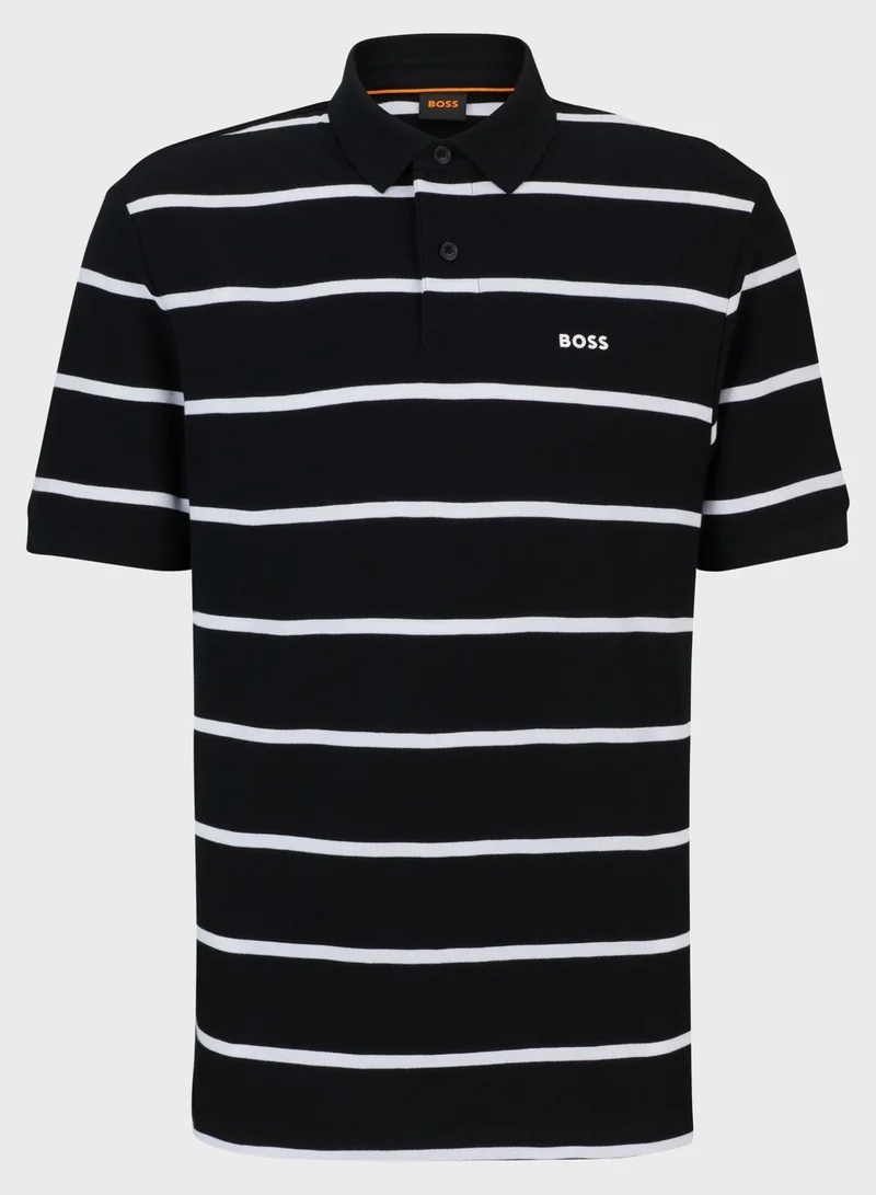 BOSS Striped Polo