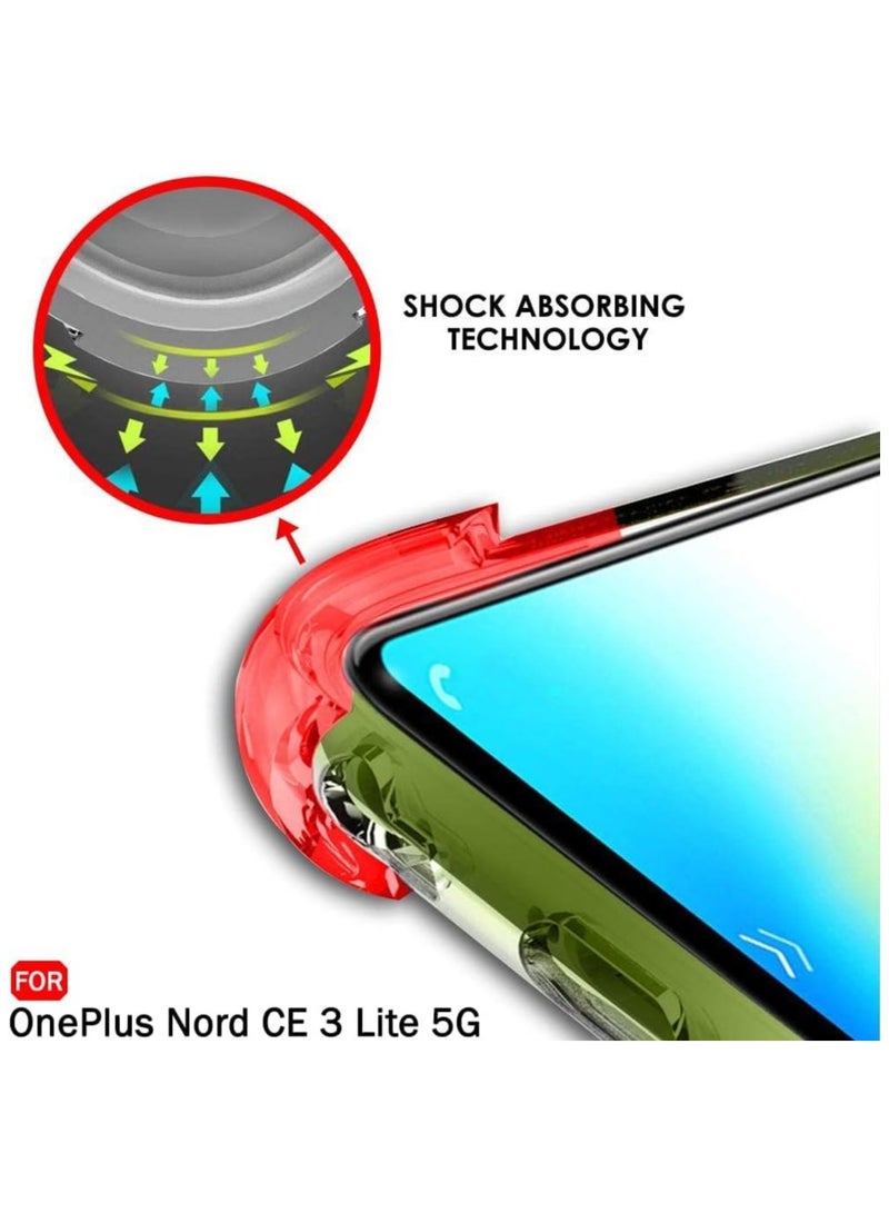 Crystal Clear Case for OnePlus Nord CE 3 Lite 5G Clear Slim Thin TPU Four Corners Protective Cover Transparent Soft Cover - Image 3