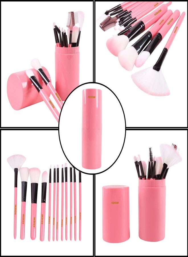 YEMIX Golden Make Up Brush -Set of 12 Pieces - Image 4