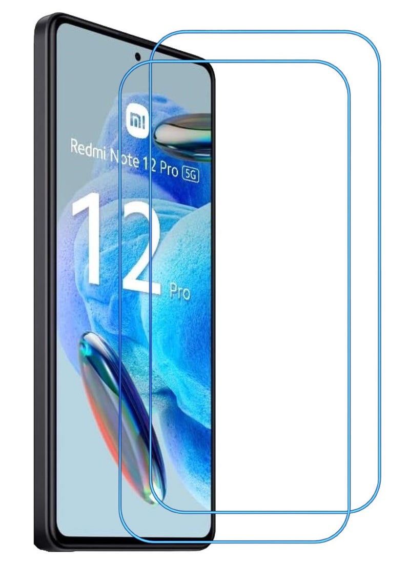 أكاليكس قطعتين، حماية شاشة،  لهاتف شاومي  ريدمي نوت 12  برو ، جودة ممتازة. - Image 1