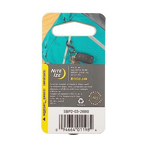 Nite Ize S-Biner Size #2 Dual Carabiner, Strong Glass-Filled Nylon Plastic, Coyote - Image 5