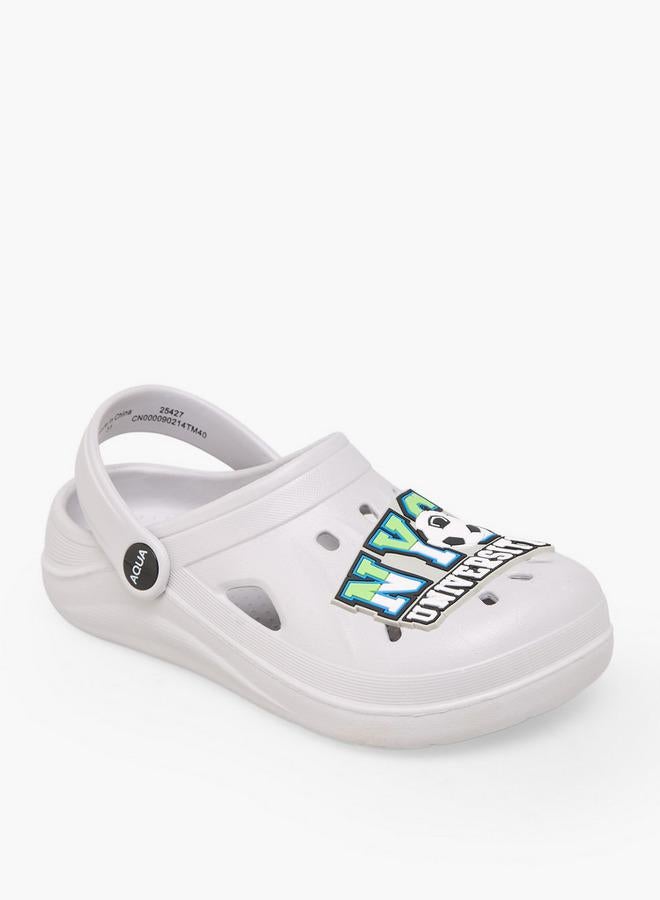 Aqua Boys Backstrap Clogs - Image 2