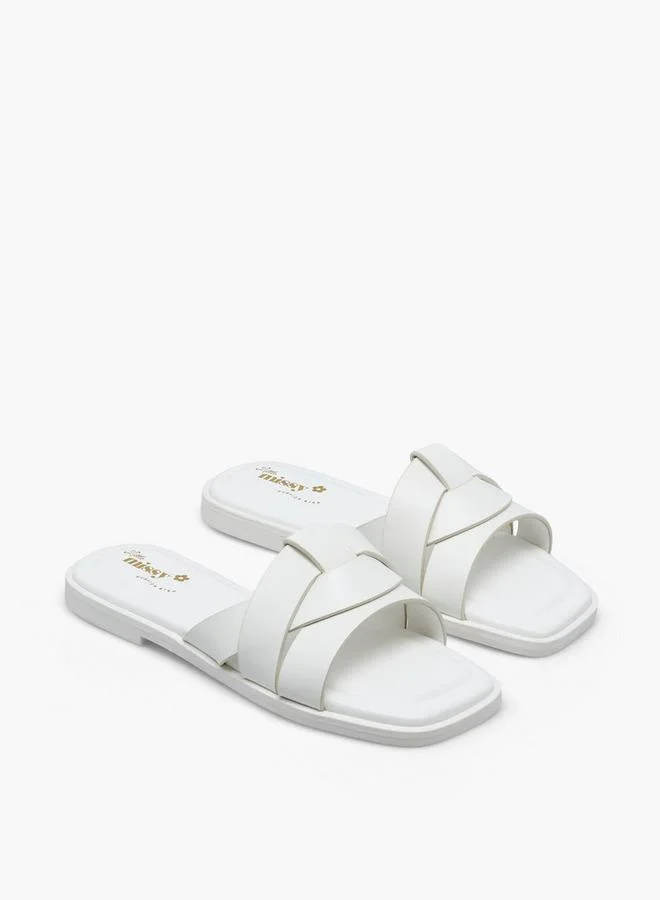 Little Missy Girls Slip-On Sandals
