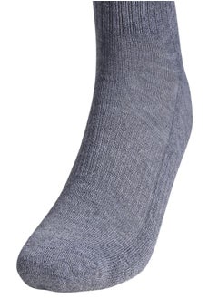 Adidas Men'S Athletic Cushioned Quarter Socks (With Arch Compression For A Secure Fit (6-Pair), Heather Grey/Black, X-Large  - Image 4