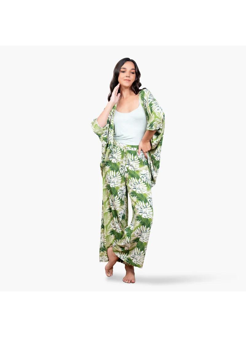 Aadaraya Aadaraya All-Over Print Pyjama Set