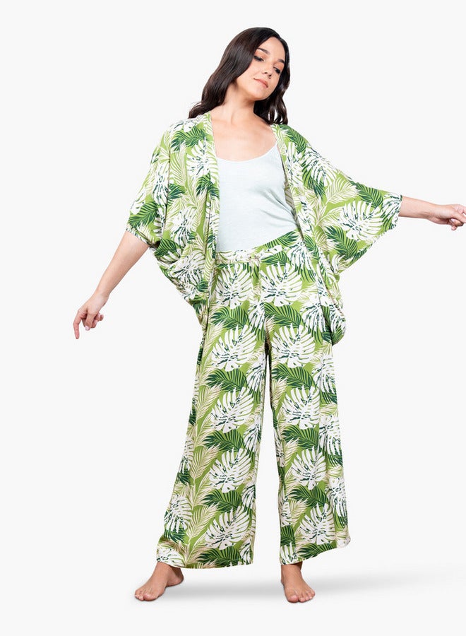 Aadaraya All-Over Print Pyjama Set - Image 1