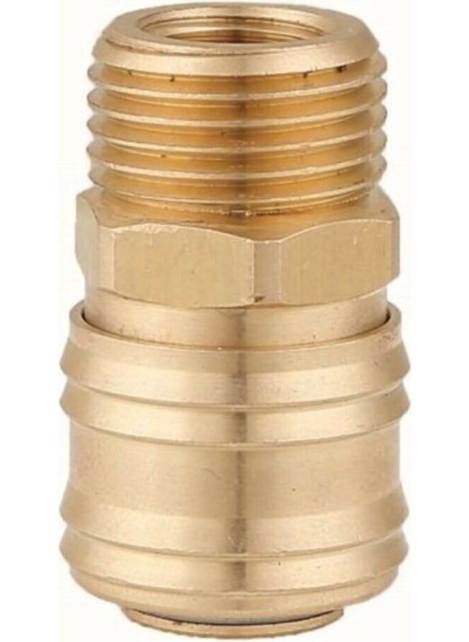 LEO 1/2 Male, 1/4 Female Coupling Body (Automatic) 