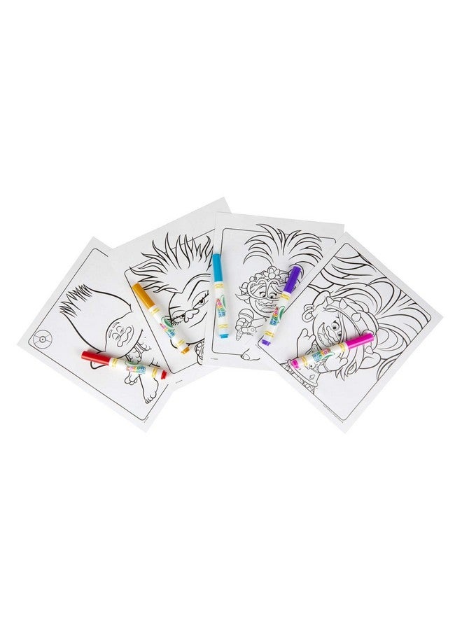 Crayola Trolls 2, Color Wonder Mess Free Coloring Pages & Markers, Gift for Kids, Age 3, 4, 5, 6 - Image 3