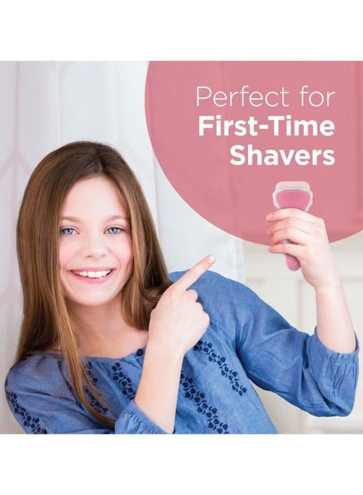 schick Chic Intuition Revel Razors in Lemon & Raspberry Flavor for Women; Intuition Revel Razors in Organic Lemon Flavor, 6-Pack - Image 3