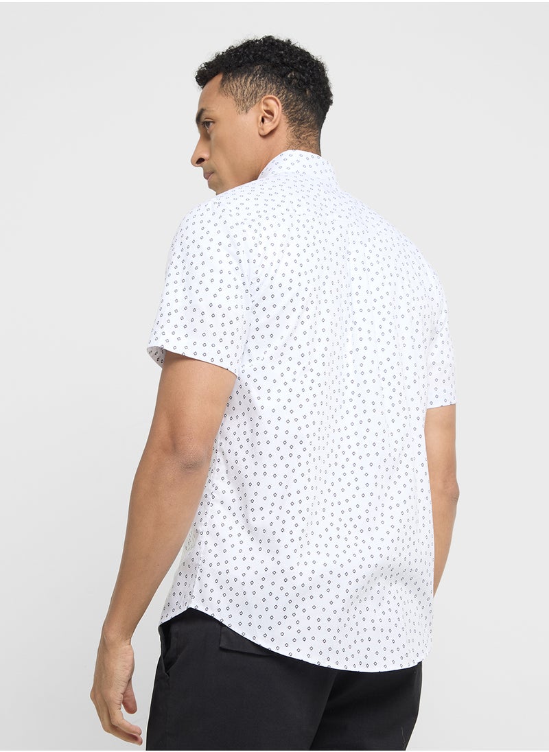 Robert Wood - Short Sleeve Shirt   No Pocket - Image 1