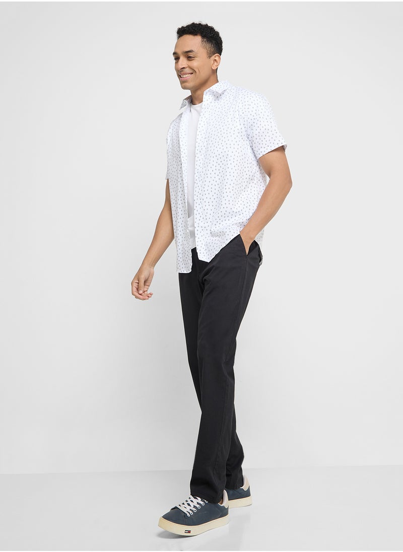 Robert Wood - Short Sleeve Shirt   No Pocket - Image 1